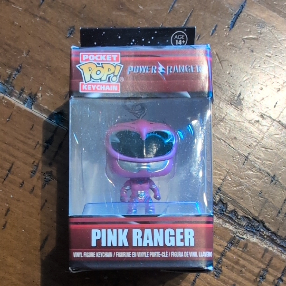 Funko Pink Ranger Pocket Pop Keychain